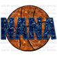 Nana Basketball Faux Embroidery Faux Sequins Ready To Press Transfer DTF Sublimation