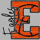 E Eagles Basketball Ready To Press Transfer DTF Sublimation