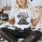 I Put A Spell On You Halloween Faux Rhinestone Effect Ready to Press Transfer DTF Transfer Sublimation Transfer