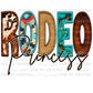 Rodeo Princess Ready to Press Transfer DTF Transfer Sublimation Transfer