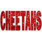 Cheetahs Faux Embroidery Faux Sequins Ready to Press Transfer DTF Transfer Sublimation Transfer