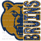 Bruins Faux Embroidery Faux Sequins PNG Digital File ONLY