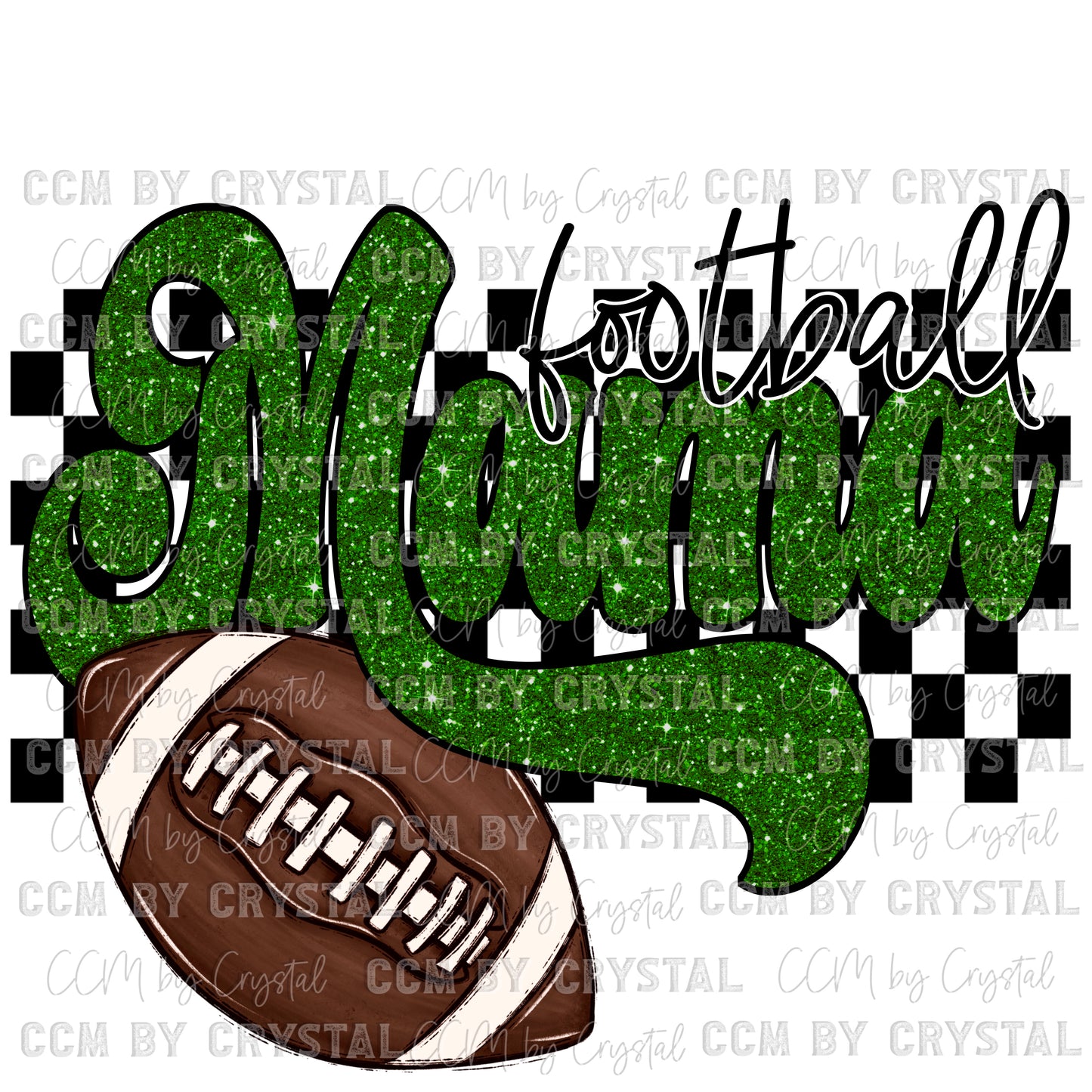 Football Mama Ready to Press Transfer DTF Transfer Sublimation Transfer