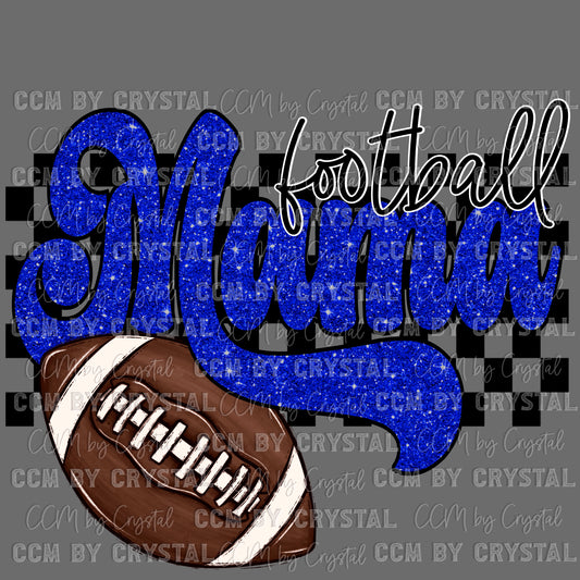 Football Mama Ready to Press Transfer DTF Transfer Sublimation Transfer