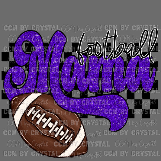 Football Mama Ready to Press Transfer DTF Transfer Sublimation Transfer