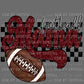 Football Mama Ready to Press Transfer DTF Transfer Sublimation Transfer