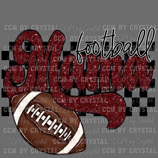 Football Mama Ready to Press Transfer DTF Transfer Sublimation Transfer