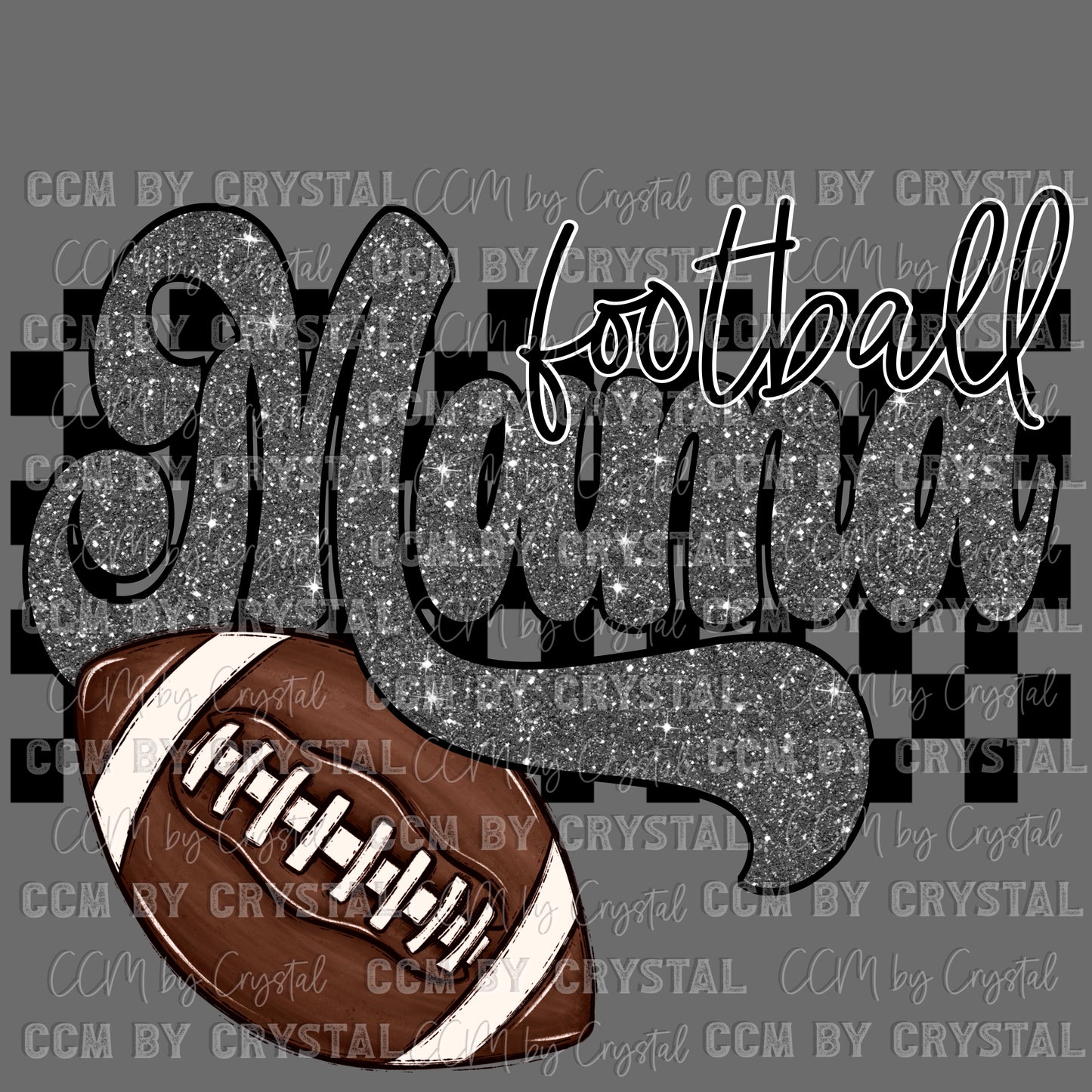 Football Mama Ready to Press Transfer DTF Transfer Sublimation Transfer