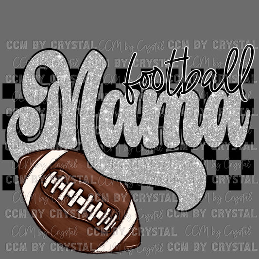 Football Mama Ready to Press Transfer DTF Transfer Sublimation Transfer