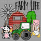 Farm Life Ready to Press Transfer DTF Transfer Sublimation Transfer
