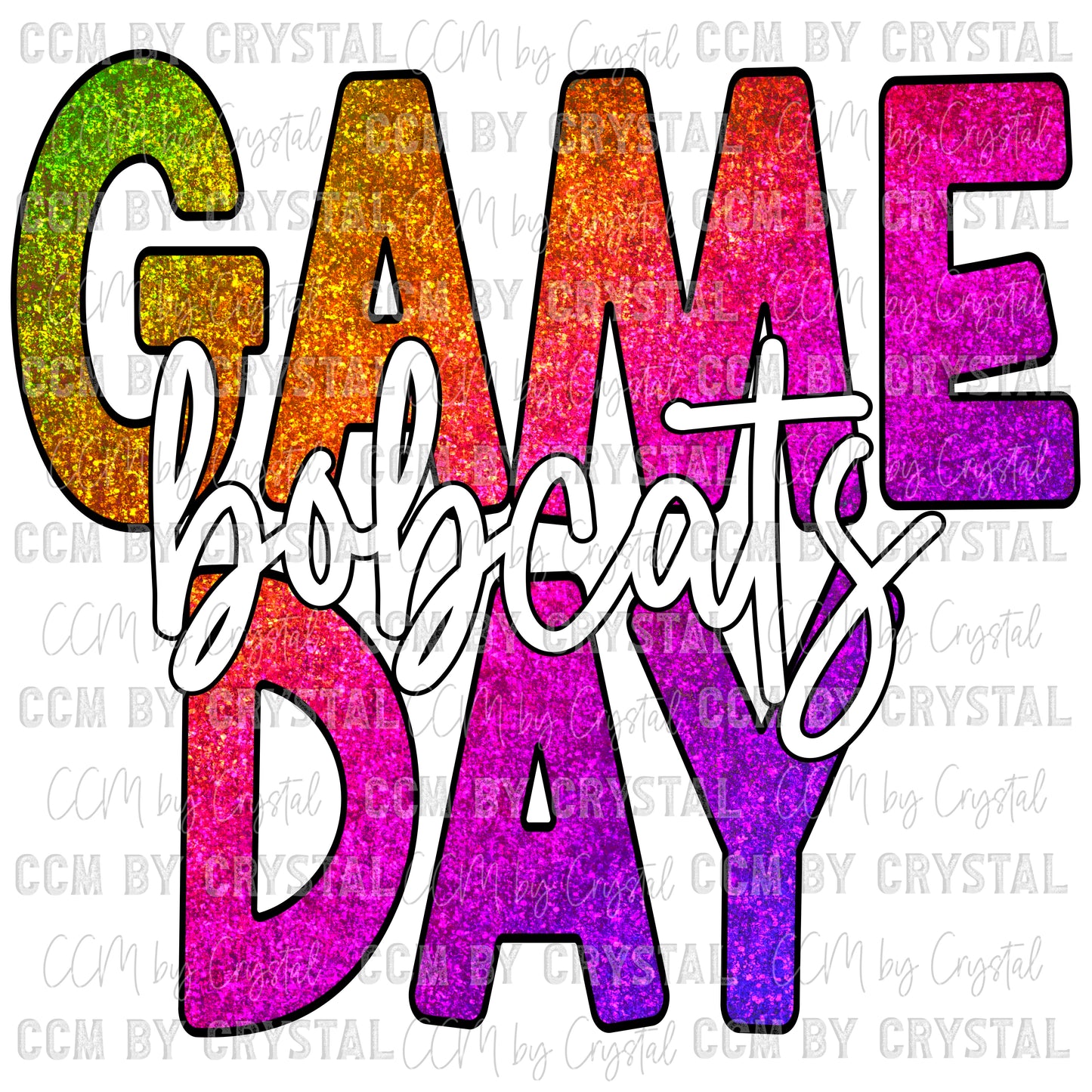 Game Day Bobcats Ready to Press Transfer DTF Transfer Sublimation Transfer