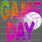 Game Day Volleyball Ready to Press Transfer DTF Transfer Sublimation Transfer