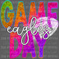 Personalized Game Day Your Mascot Football Ready to Press Transfer DTF Transfer