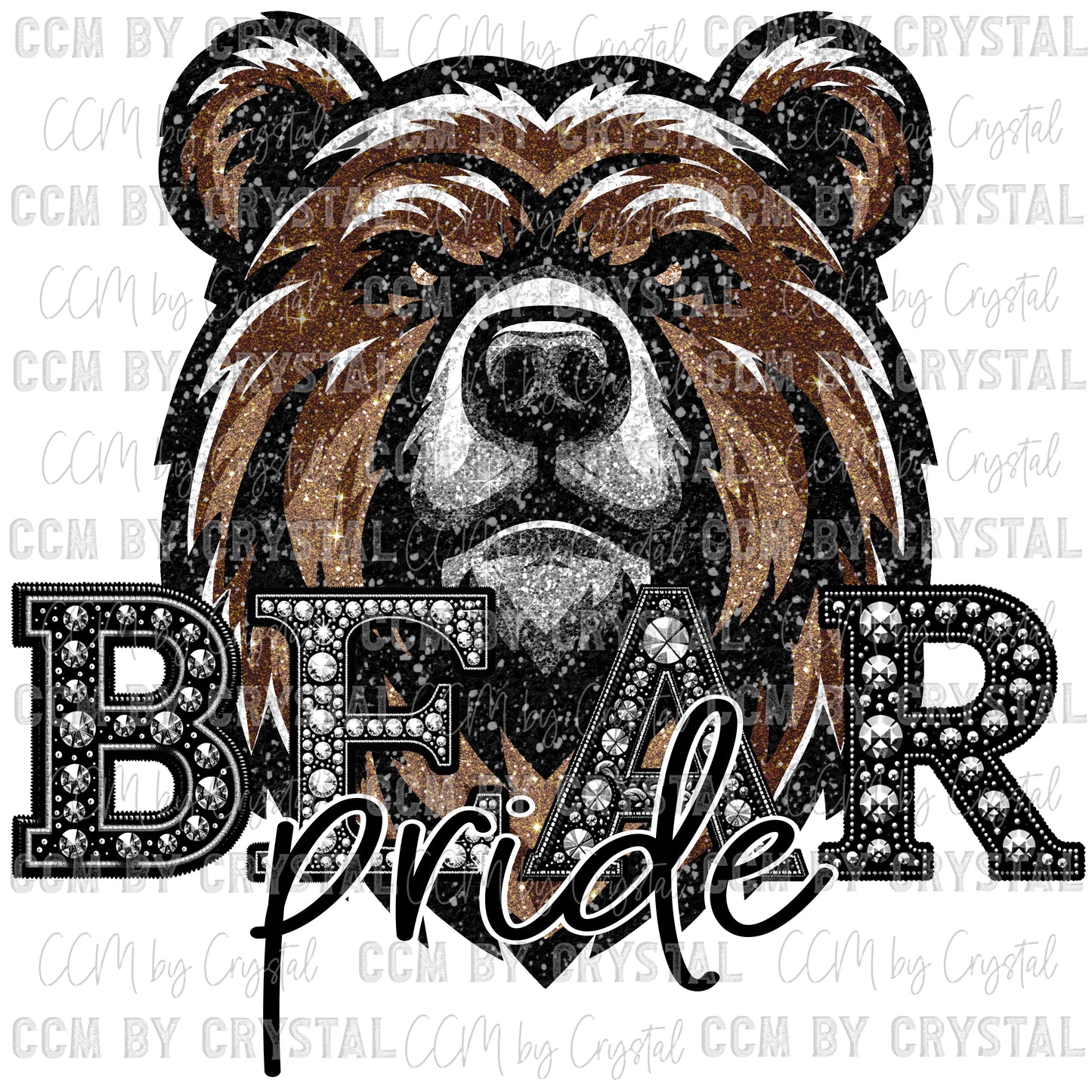 Bear Pride PNG Digital File ONLY