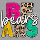 We Are Bears Mascot Ready to Press Transfer DTF Transfer Sublimation Transfer