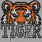 Tiger Pride Mascot Ready to Press Transfer DTF Transfer Sublimation Transfer