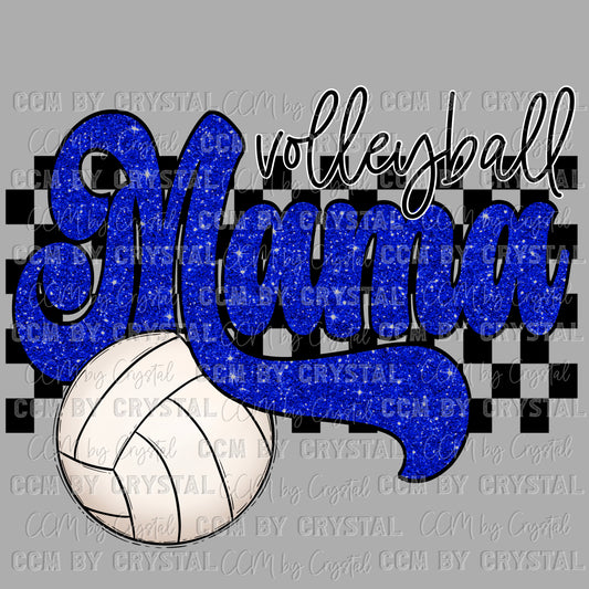 Volleyball Mama Ready to Press Transfer DTF Transfer Sublimation Transfer