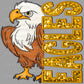 Eagles Faux Sequins Faux Embroidery Ready to Press Transfer DTF Transfer Sublimation Transfer
