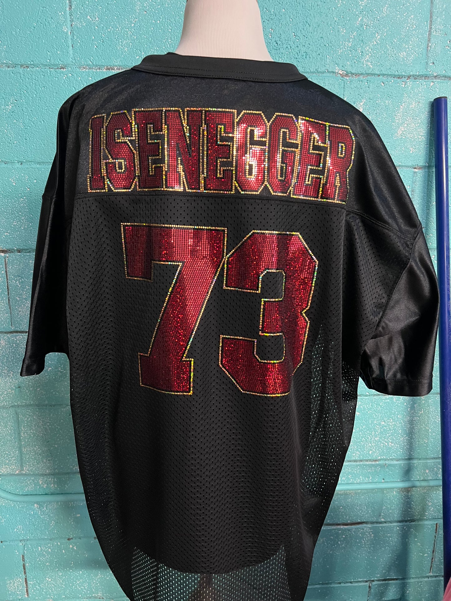 Senior Mom Football Jersey