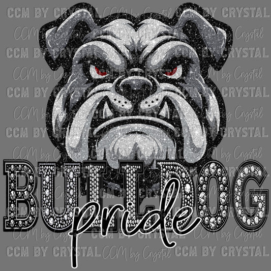 Bulldog Pride Mascot Ready to Press Transfer DTF Transfer Sublimation Transfer