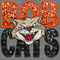 Bobcats Faux Sequins Faux Embroidery Mascot Ready to Press Transfer DTF Transfer Sublimation Transfer