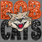 Bobcats Faux Sequins Faux Embroidery Mascot PNG Digital File ONLY