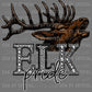 Elk Pride Mascot PNG Digital File ONLY