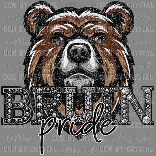 Bruin Pride Mascot PNG Digital File ONLY