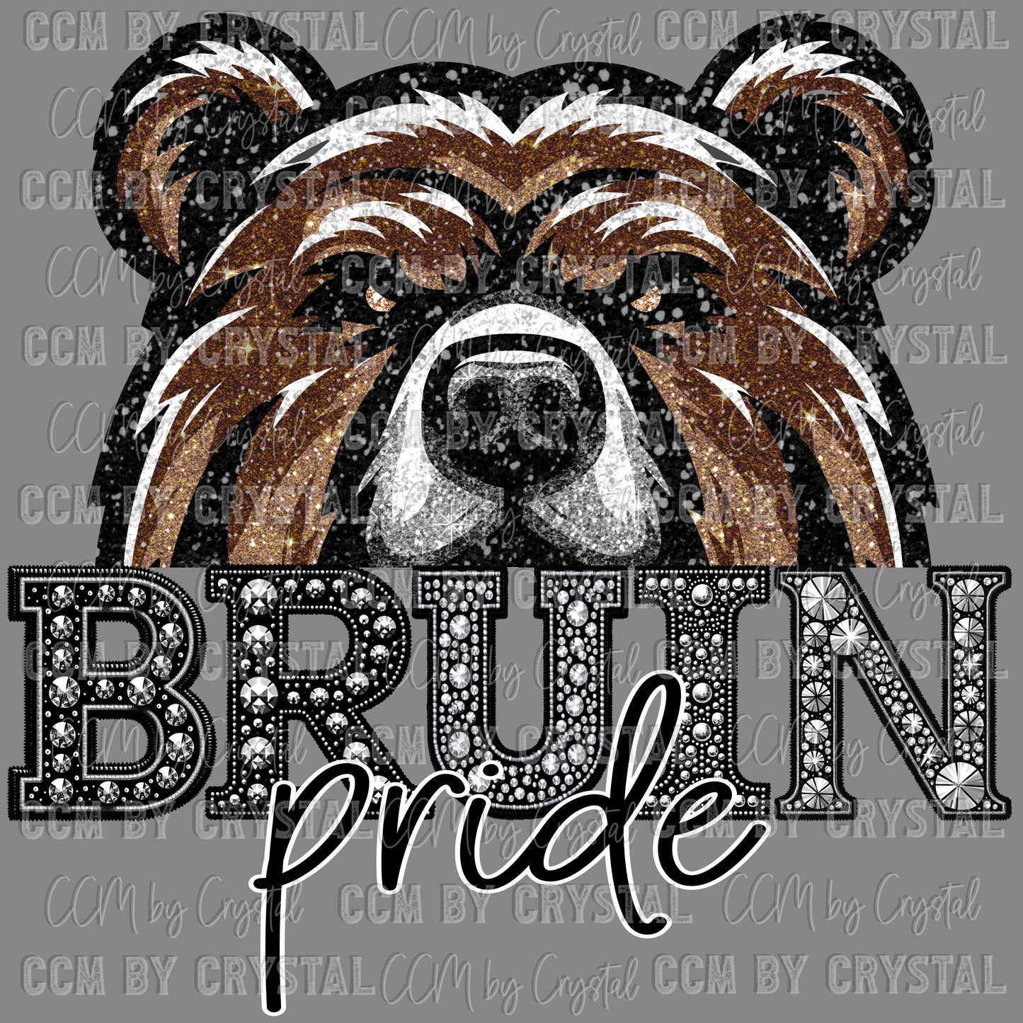 Bruin Pride Mascot PNG Digital File ONLY