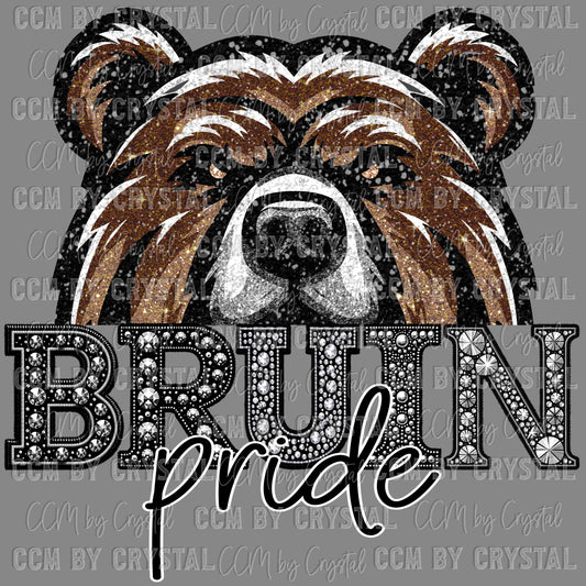 Bruin Pride Mascot PNG Digital File ONLY