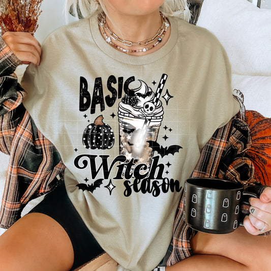 Basic Witch Season Halloween Ready to Press Transfer DTF Transfer Sublimation Transfer