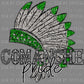 Comanche Pride Mascot Ready to Press Transfer DTF Transfer Sublimation Transfer