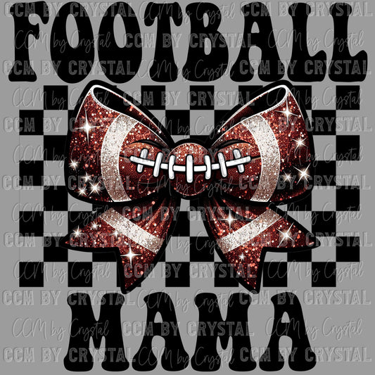Football Mama Ready to Press Transfer DTF Transfer Sublimation Transfer