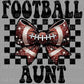 Football Aunt Ready to Press Transfer DTF Transfer Sublimation Transfer