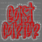 East Carter Faux Glitter Ready to Press Transfer DTF Transfer Sublimation Transfer