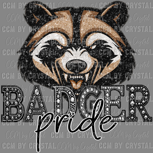 Badger Pride PNG Digital File ONLY