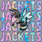 Jackets Mascot Holographic PNG Digital File ONLY