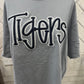 Tigers Puff Embroidery Comfort Colors T-shirt, Sweatshirt, Adult Sizes
