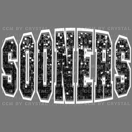 Sooners Mascot Ready to Press Transfer DTF Transfer