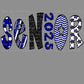 Senior 2025 Ready to Press Transfer DTF Transfer Sublimation Transfer