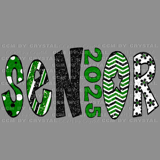 Senior 2025 Ready to Press Transfer DTF Transfer Sublimation Transfer