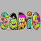 Personalized Monster Name Ready to Press Transfer DTF Transfer Sublimation Transfer