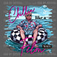 Chillin Like a Felon MAGA Ready to Press Transfer DTF Transfer Sublimation Transfer