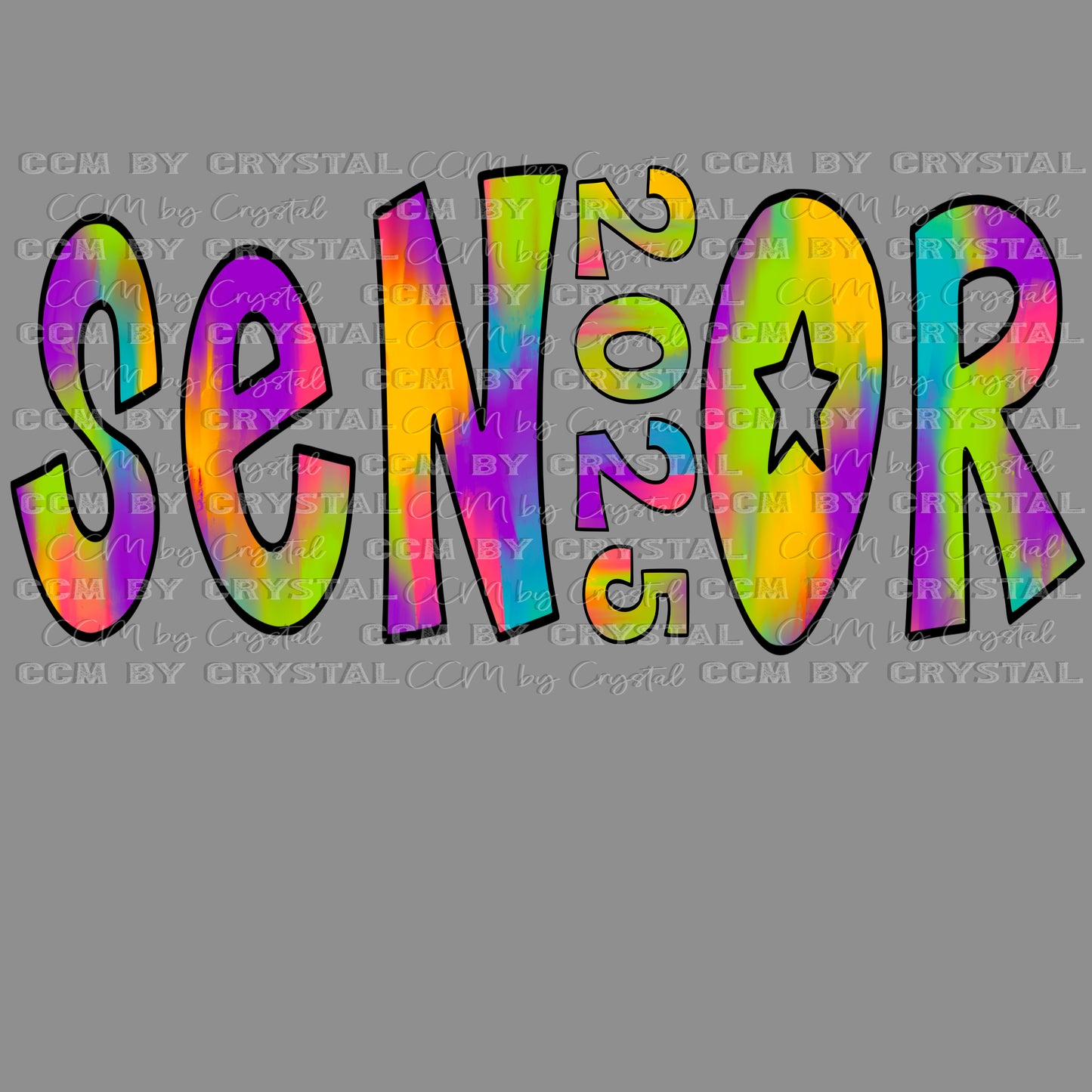 Senior 2025 Ready to Press Transfer DTF Transfer Sublimation Transfer