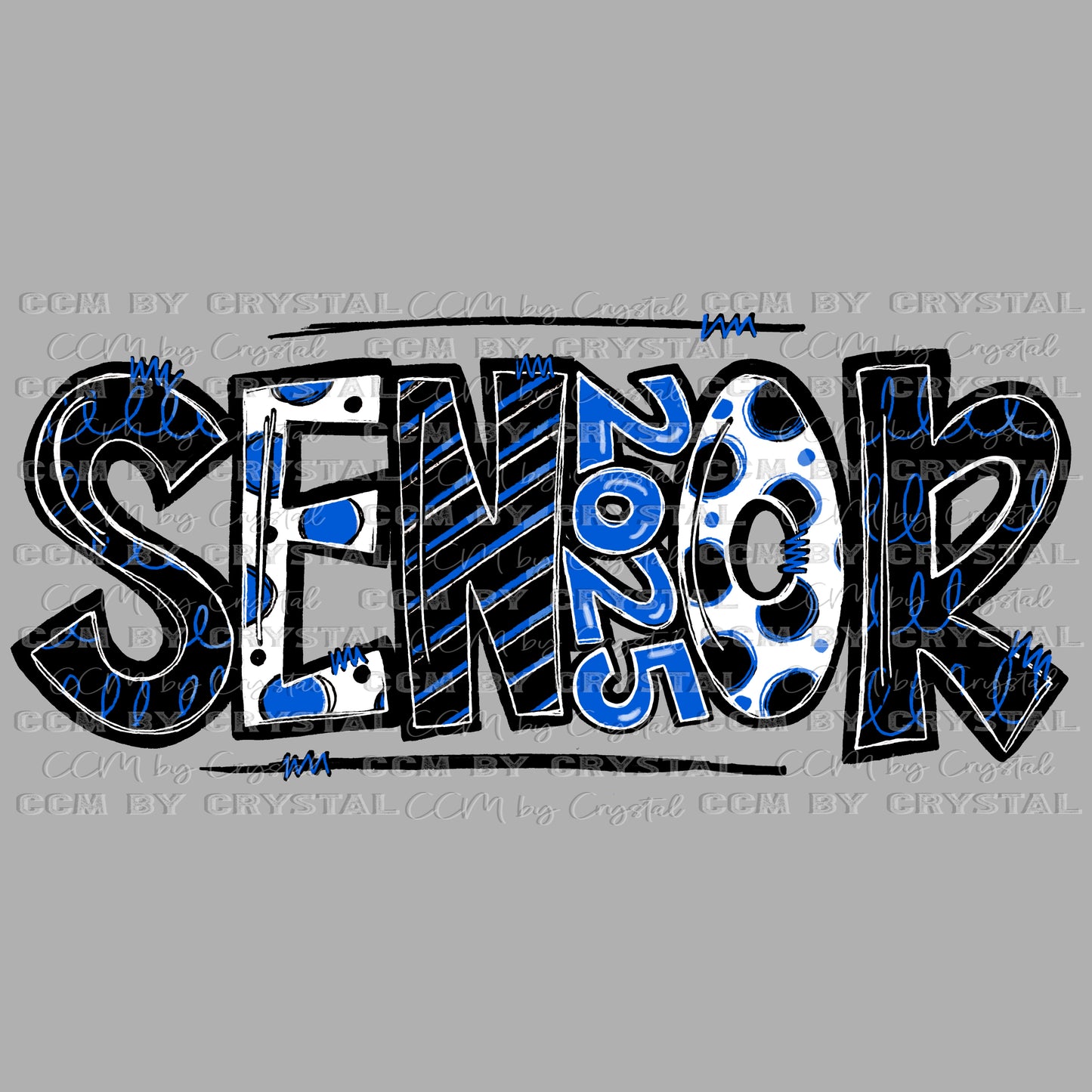 Senior 2025 Ready to Press Transfer DTF Transfer Sublimation Transfer