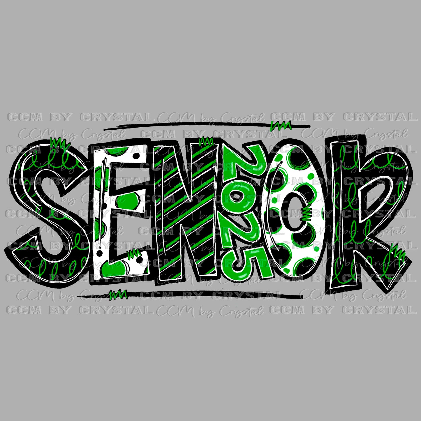 Senior 2025 Ready to Press Transfer DTF Transfer Sublimation Transfer