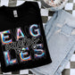Eagles Mascot Iridescent Effect Ready to Press Transfer DTF Transfer Sublimation Transfer