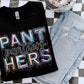 Panthers Mascot Iridescent Effect Ready to Press Transfer DTF Transfer Sublimation Transfer