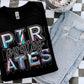 Pirates Mascot Iridescent Effect Ready to Press Transfer DTF Transfer Sublimation Transfer