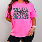 Warriors Mascot Iridescent Effect Ready to Press Transfer DTF Transfer Sublimation Transfer